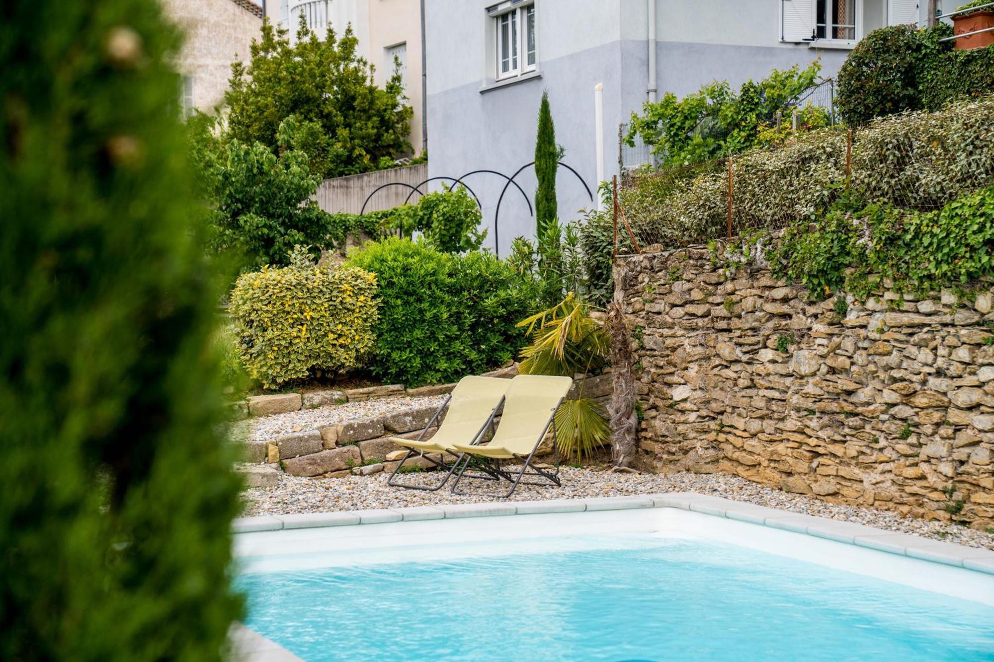 La Maison Jaffran, Suite En Ville Privas Eksteriør billede